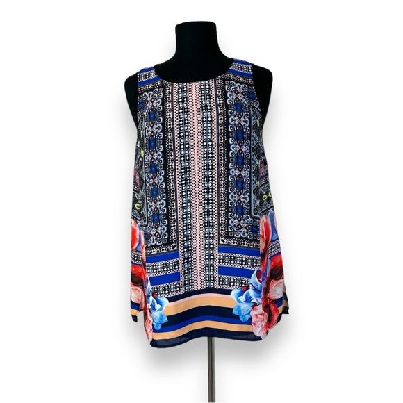 Cynthia Rowley Sleeveless Top M - Picture 1 of 13